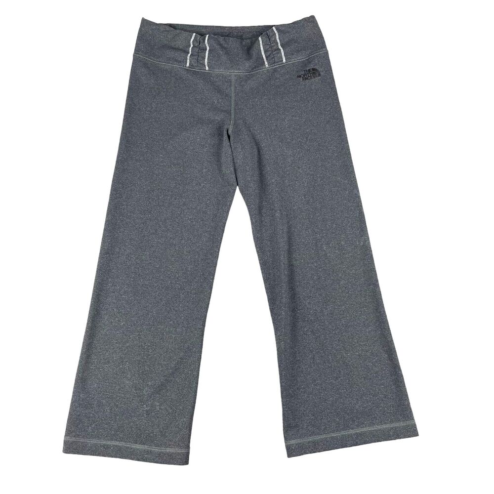 North Face Leggings Women's Small Gray Stretch Outdoor Workout Pants Casual Pant